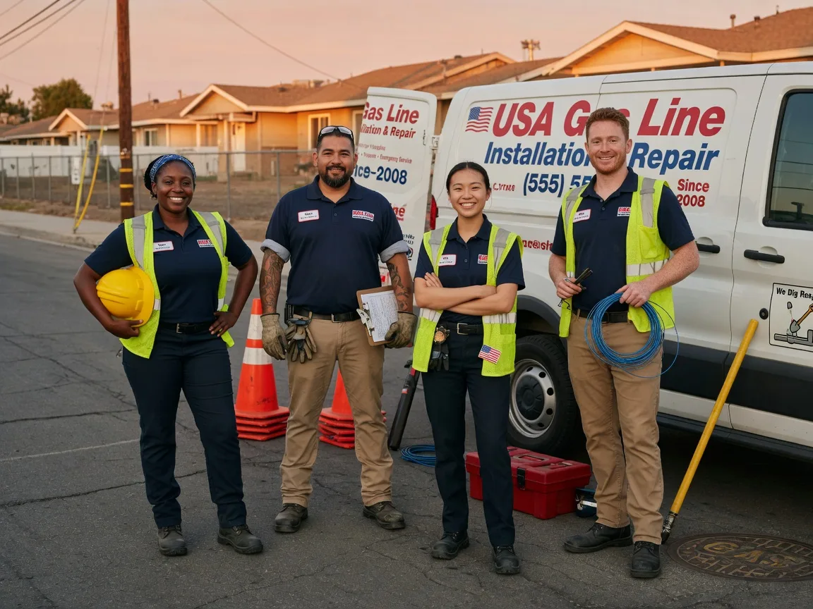 Gas Line Installation company in New Lisbon, NJ